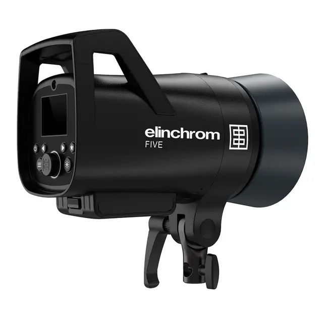 Elinchrom FIVE Monolight Kit Batteridrevet studioblits. 500W 