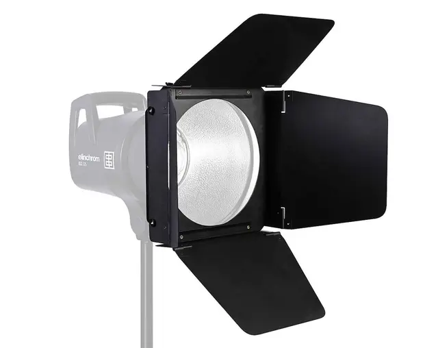 Elinchrom Låvedør Set for 21cm Kompl m/låvedører og holder for EL-26050 