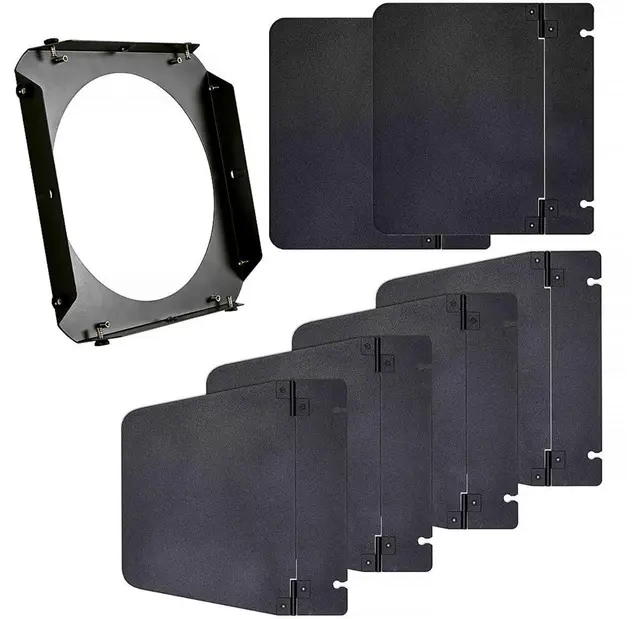 Elinchrom Låvedør Set for 21cm Kompl m/låvedører og holder for EL-26050 
