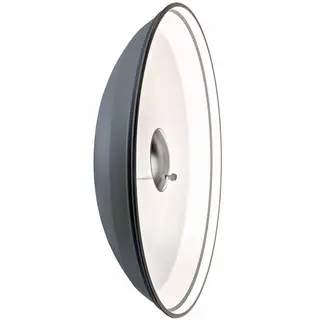 Elinchrom White Beauty Dish 70cm 82&#176; Metall Reflektor Maxi Soft. Hvit innside