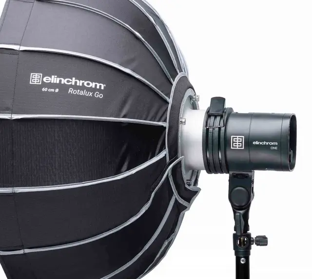 Elinchrom Rotalux Go Adapter for ONE Speedring Elinchrom One og Profoto OCF 