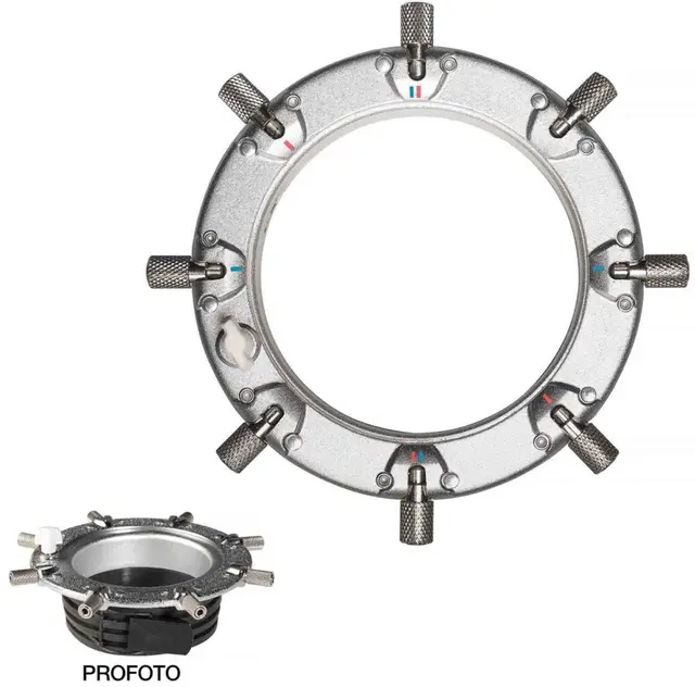Elinchrom Rotalux Speedring OCF Adapterring Profoto og Elinchrom One 