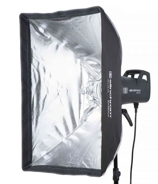 Elinchrom Rotalux Go Softbox 55x75cm Softboks med Paraplyfunksjon og Grid 