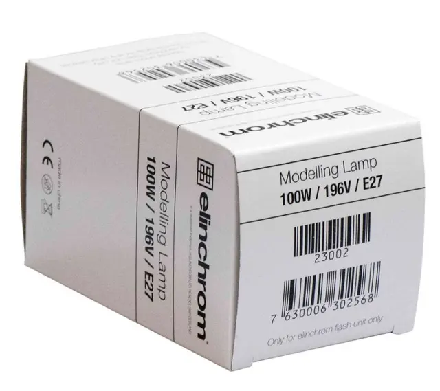 Innstillingslys 100W/196V E27 Elinchrom D-Lite serien 
