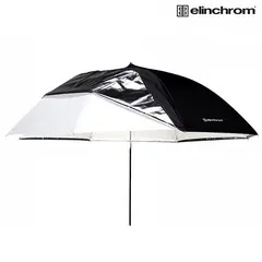 Elinchrom Umbrella Shallow White/Translu Paraply 85cm Hvit/Transparent