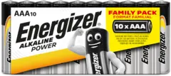 Energizer AAA Alkaline Power 10-pack 10stk AAA Penlight batterier E92