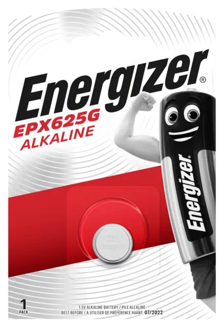 Energizer Alkaline LR9/EPX625G 1Pk Alkalisk 1,5V 