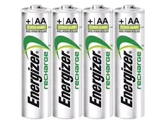 Energizer Recharge AA 2300mAh 4pk 4stk Oppladbare AA batterier 2300mAh