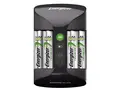 Energizer Pro Charger AA/AAA AA + AAA  lader m/4 stk 2000mAh AA Batt.