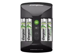 Energizer Pro Charger AA/AAA AA + AAA  lader m/4 stk 2000mAh AA Batt.