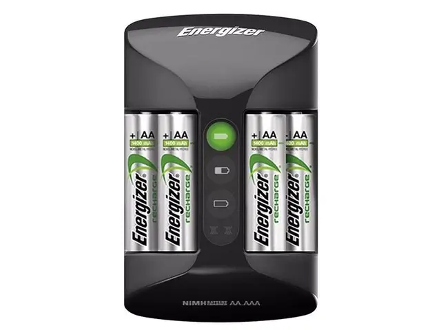 Energizer Pro Charger AA/AAA AA + AAA  lader m/4 stk 2000mAh AA Batt. 