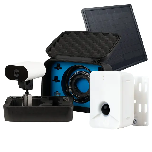 Enlaps Tikee Mini+ Pack - Bundle 4 Bundle med kamera, sensor og solpanel 