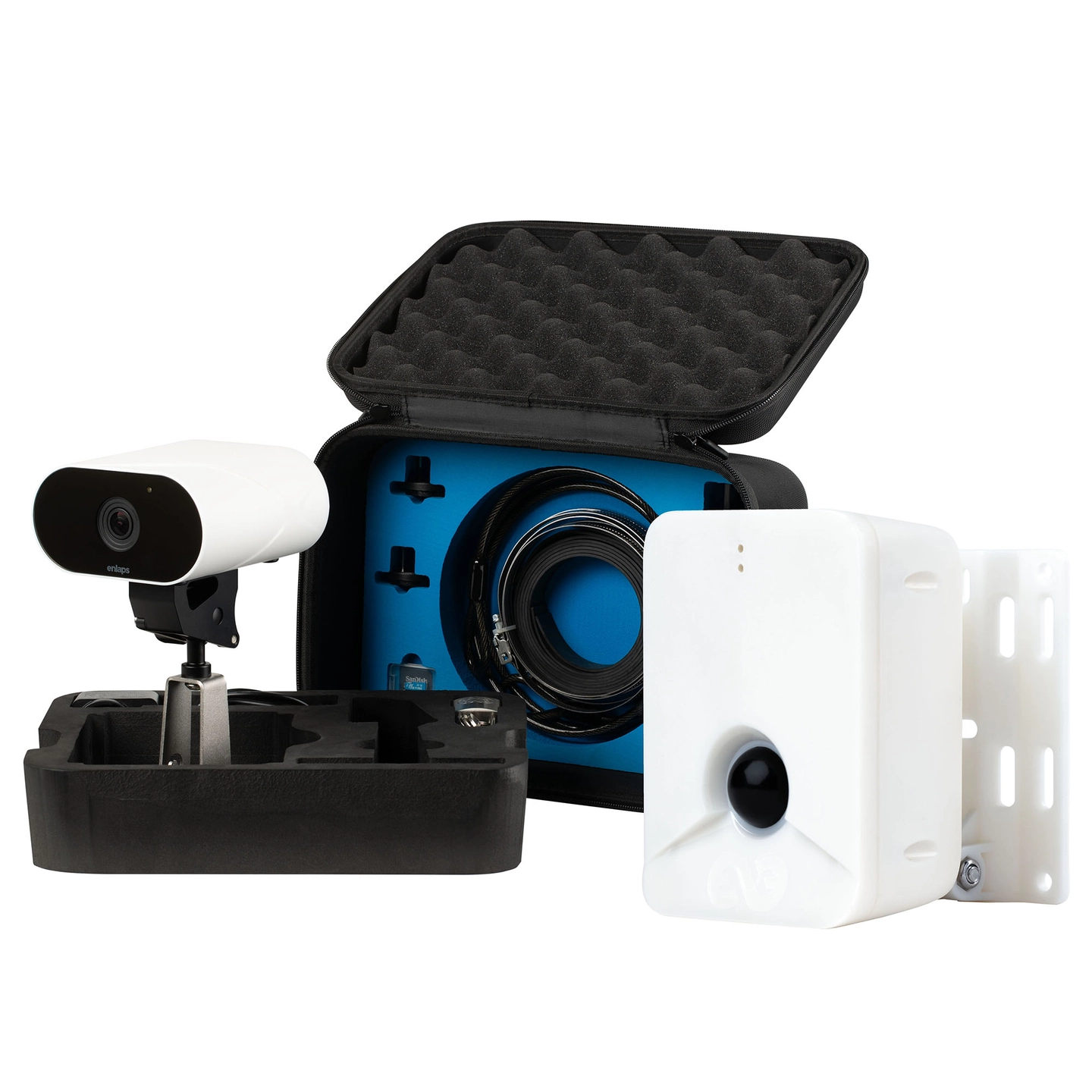 Enlaps Tikee Mini+ Pack - Bundle 3 Bundle med timelapskamera og PIR sensor