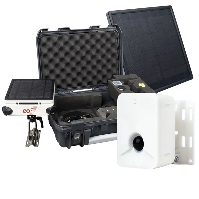 Enlaps Tikee 4 Pack - Bundle 2 Bundle med kamera, sensor og solpanel 