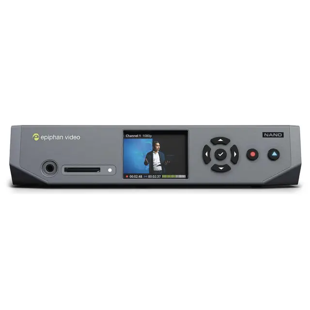 Epiphan Pearl Nano Streaming og opptak 