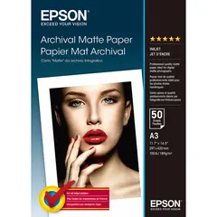 Epson Archival Matte Paper 189gr A3 50