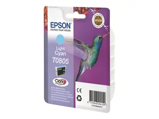 Epson Claria Light Cyan T0805 For PX ser For bl.a. Stylus Photo PX730WD. Kolibri