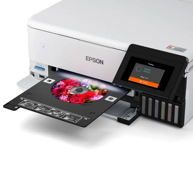 Epson EcoTank ET-8500 A4 Fotoskriver. Påfyllingsblekk. Wi-Fi 