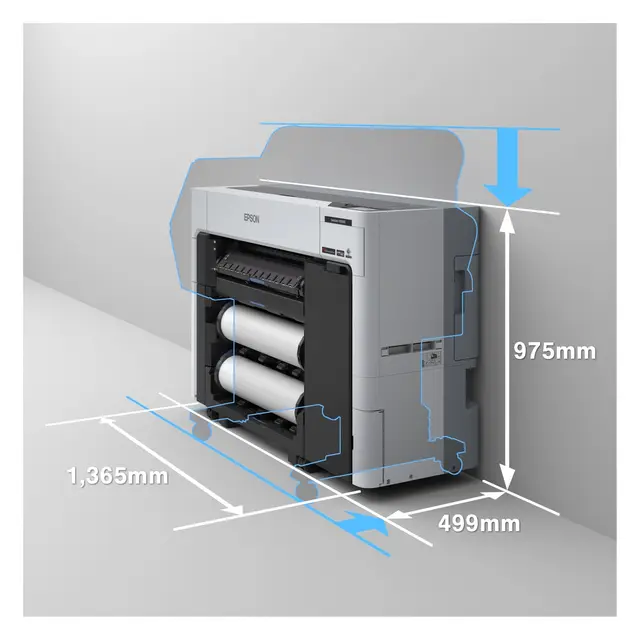 Epson SureColor SC-P6500DE 24" fotoprinter, Dobbeltrull, 6 farger 