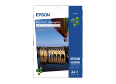 Epson A3+ Premium Semigloss Photo Paper 328x483mm 255 g/m². 20 ark