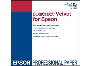 Epson Somerset Velvet Fine Art 24" 255gr 61cm 15m 255 g/m²