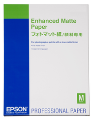 Epson A4 Enhanced matte paper 192g, 250 250 ark 210 x 297mm