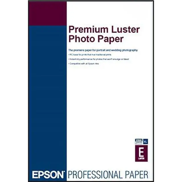 Epson Premium Luster Photo Paper A4 250s 250 ark 210 mm x 297 mm 250 g/m² 