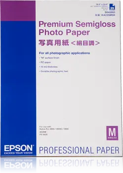 Epson Premium Semigloss Photo Paper A2 25 ark 250g 
