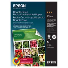 Epson A4 Double-Sided Inkjet Paper 140g 50 ark
