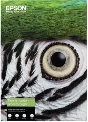 Epson Fine Art Cotton Smooth Bright A3+ 25 Ark, A3+, 300 g/m&#178;