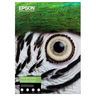 Epson Fine Art Cotton Smooth Bright IIA2 25Ark, A2, 300 g/m²