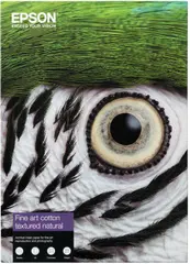 Epson A4 Fine Art Cotton TexturedNatural 25 Ark, 210 mm x 297 mm, 300 g/m&#178;