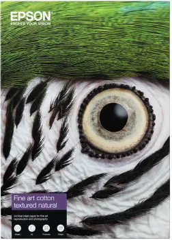 Epson A3+ FineArt Cotton TexturedNatural 25 Ark, A3+, 300 g/m² 