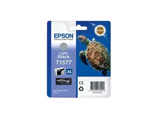 Epson T1577 Lys Sort 25ml Epson Stylus Photo R3000