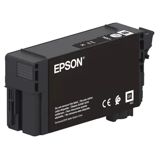 Epson UltraChrome XD2 T40C140 Black 50ml. For T2100/T3100/T5100 