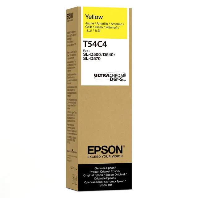 Epson T54C4 Yellow 70ml For SureLab D500, SL-D500, SL-D 500 