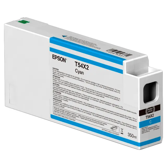 Epson T54X2 Cyan 350ml til SCP6000/P7000/P8000/P9000 