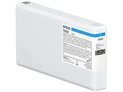 Epson UltraChrome Pro T55W2 Cyan 200ml. For SureColor P5300 