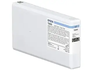 Epson UltraChrome Pro T55W5 Lys Cyan 200ml. For SureColor P5300