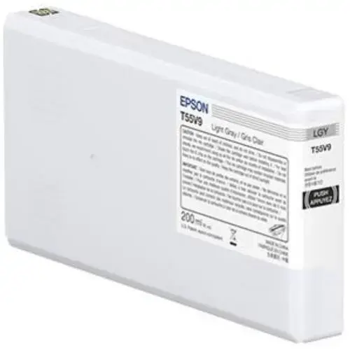 Epson UltraChrome Pro T55W9 Lys Grå 200ml. For SureColor P5300 