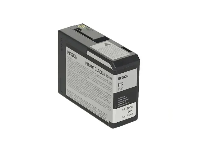Epson T5801 Photo Black 80ml Foto Sort til SP 3800/3880 