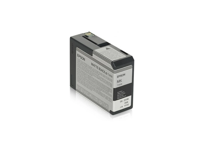 Epson T5808N Matte Black 80ml Matt Sort SP 3800/3880