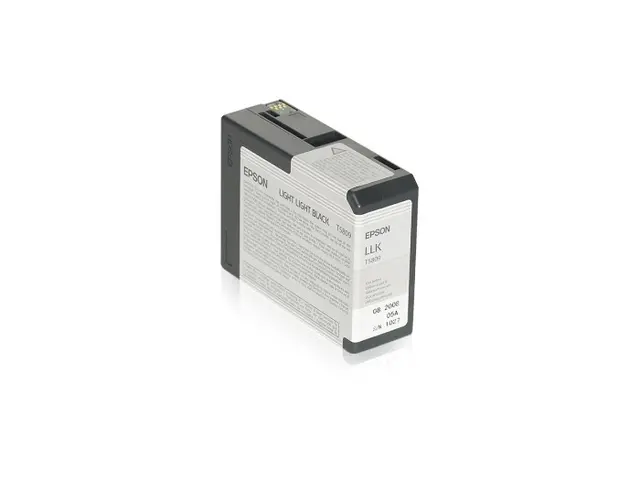 Epson T5809 Light Light Black 80ml Lys Lys Sort til SP 3800/3880 