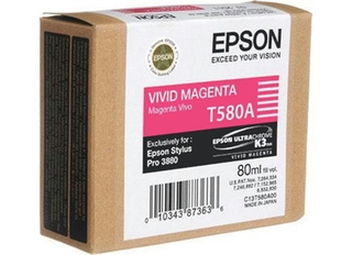 Epson T580A Vivid Magenta 80ml SP 3880