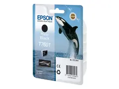 Epson T7601 Foto Sort 26 ml UltraChrome SureColor SC P600