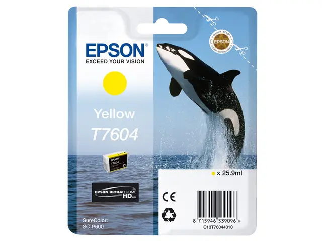 Epson T7604 Gul 26 ml Epson SureColor SC P600 