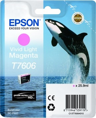 Epson T76064N10 Vivid Lys Magenta 26 ml For Epson SureColor SC P600