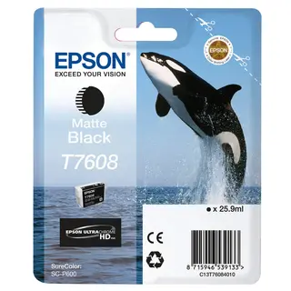 Epson T7608 Matte Black For SC-P600 Matte Black For SC-P600