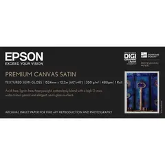 Epson 60" Premium Canvas Satin for Epson 150cm x 12,19m 350 g/m²