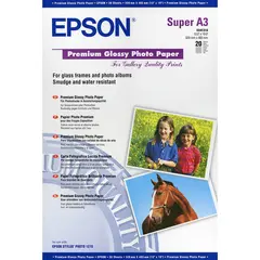 Epson Premium Glossy Photo Paper A3+ 250 20 ark